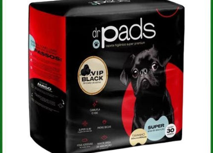 Tapete Higiênico Phoenix Black Pads 80x60 para Cães