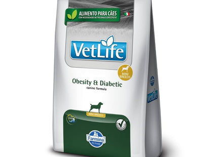 Ração Seca Medicamentosa Fórmula Natural Vet Obesidade e Diabetes para Cachorros