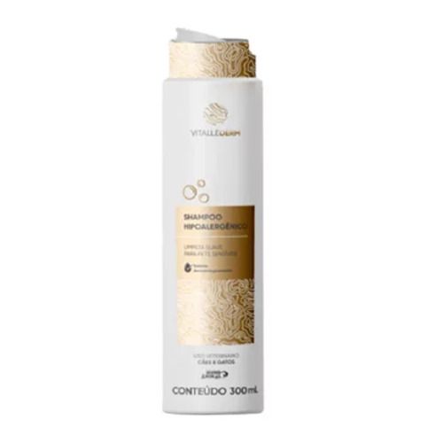 Shampoo Mundo Animal Vitallederm Hipoalergenico para Cachorros