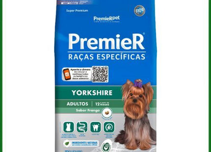 Ração Seca Premier para Cachorros Adultos da Raça Yorkshire