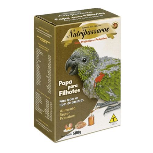 Ração Seca Eburneo para Filhotes de Pássaros