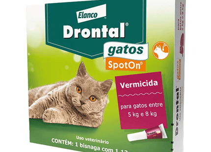 Drontal Gatos SpotOn 1,12 ml (5 – 8 kg) – Pipeta Spot‑On