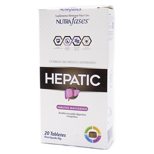 Hepatoprotetor Nutrafases Hepatic para Cães