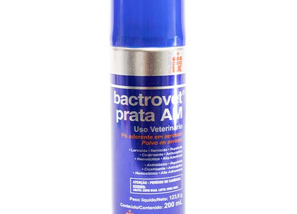 Solução Dermatológica Bactrovet Prata 200ml para Cães e Gatos