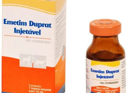 Antiemético Duprat Emetim Injetável 10ml para Cães e Gatos