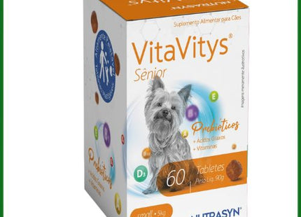 Suplemento Alimentar Vitavitys Senior Small para Cachorros Sênior de Porte Pequeno