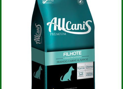 Ração Seca Allcanis para Cachorros Filhotes