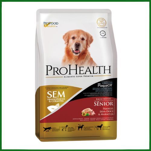 Ração Seca Pro Health para Cachorros Sênior de Porte Médio