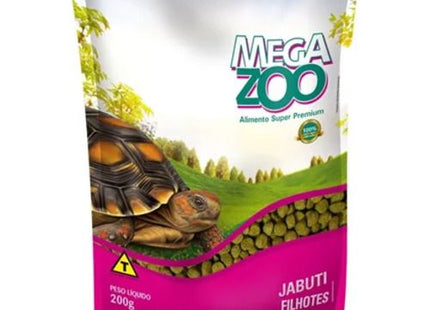 Ração Seca Mega Zoo para Jabutis Filhotes