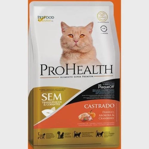 Ração Seca Pro Health para Gatos Adultos Castrados