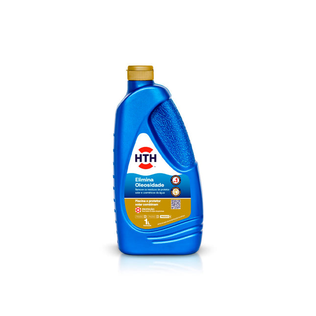 HTH Elimina Oleosidade – Eliminador de Resíduos Oleosos para Piscina 1 L