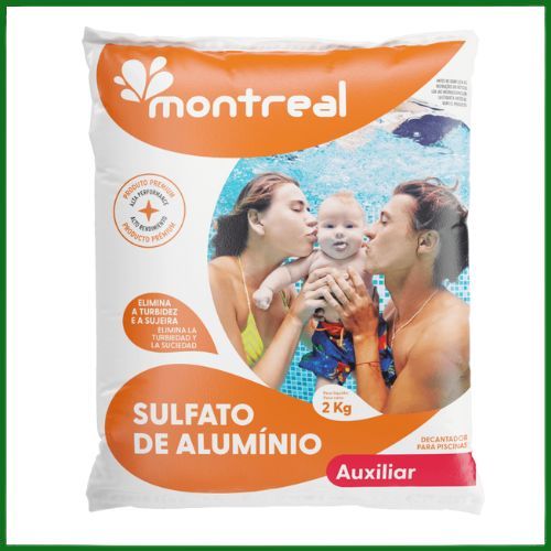 Clarificante de Piscina Montreal Sulfato de Alumínio