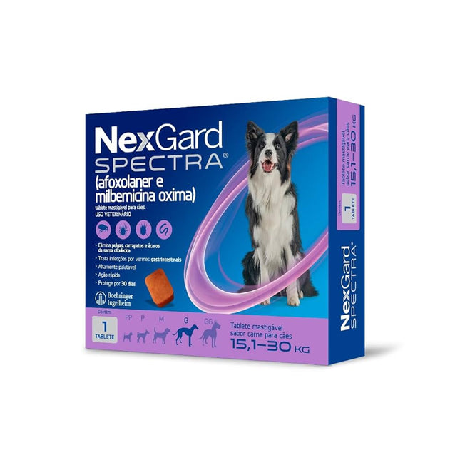 Antiparasitário Externo Nexgard para Cães 15.1 a 30 kg