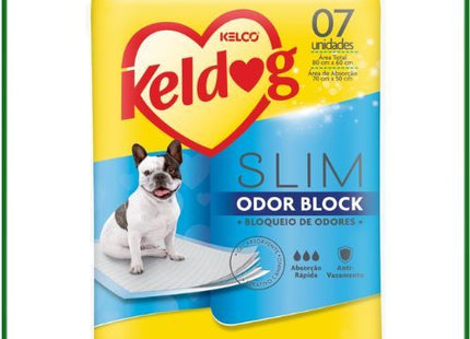 Tapete Higiênico Kelco Slim Odor Block para Cães