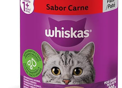 Ração Úmida Whiskas Patê Lata para Gatos Adultos