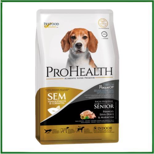 Ração Seca Pro Health para Cachorros Sênior de Porte Pequeno