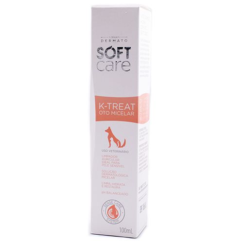 Shampoo Pet Society Soft Care K-Treat Oto Micelar para Cães