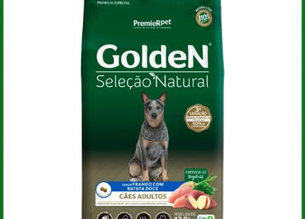 Ração Seca Golden Select Natural Batata Doce para Cachorros Adultos