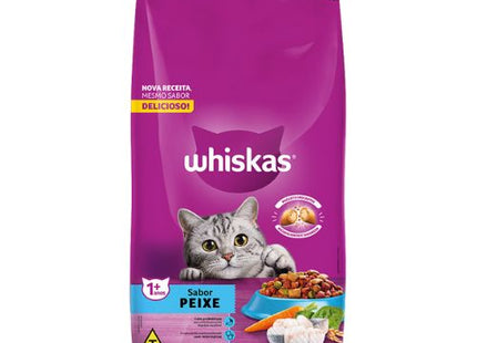 Ração Seca Whiskas Peixe para Gatos Adultos