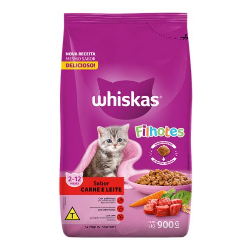 Ração Seca Whiskas Dry para Gatos Filhotes