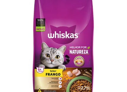 Ração Seca Whiskas Natureza Frango para Gatos Adultos