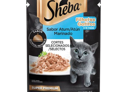 Ração Úmida Sheba Atum Marinado para Gatos Filhotes