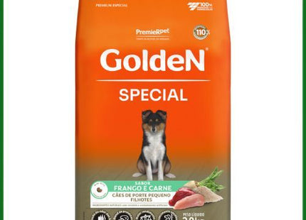 Ração Seca Golden Special para Cachorros Filhotes de Porte Pequeno