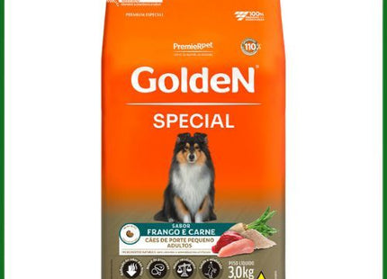 Ração Seca Golden Special para Cachorros Adultos de Porte Pequeno