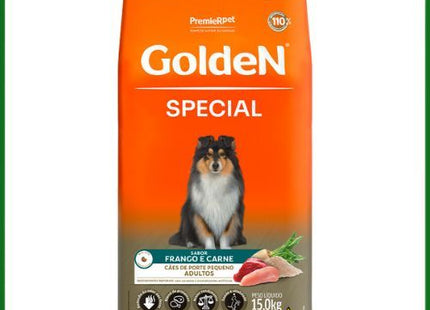 Ração Seca Golden Special para Cachorros Adultos de Porte Pequeno