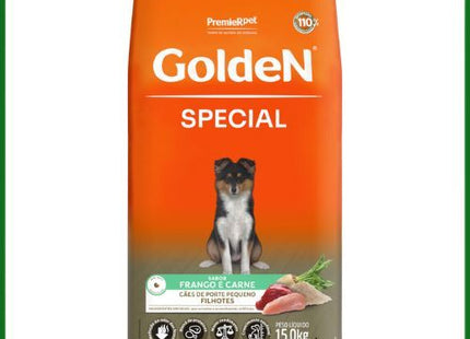 Ração Seca Golden Special para Cachorros Filhotes de Porte Pequeno