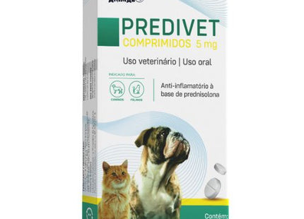 Antiparasitário Interno Predivet 5mg para Cães
