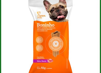 Snack Boninho Bacon para Cachorros de Porte Pequeno