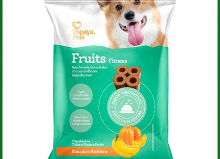 Petisco Papaya Pets Fitness Banana e Abóbora para Cachorros