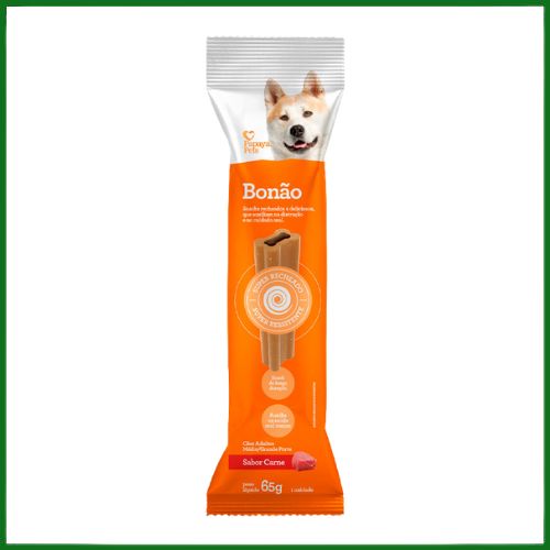 Petisco Bonao Carne para Cachorros de Porte Médio