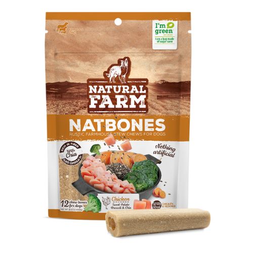 Snack Natural Farm Natbones para Cachorros