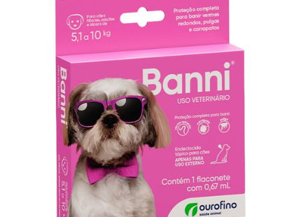Antiparasitário Externo Ourofino Banni para Cães