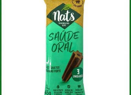 Snack Nats Saúde Oral para Cachorros de Porte Pequeno
