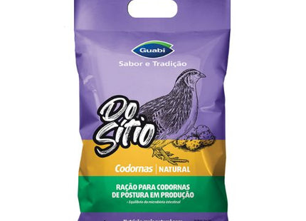 Ração Seca Do Sitio Codornas Natural para Cachorros Filhotes