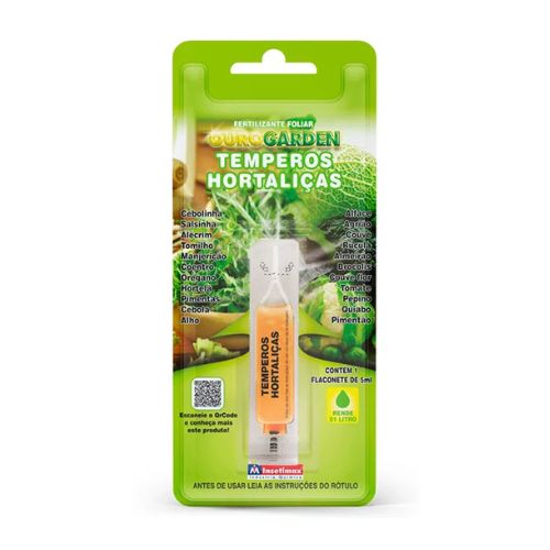 Semente Ouro Garden Temperos e Hortaliças