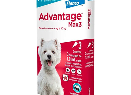 Antiparasitário Externo Advantage Max 3 para Cães