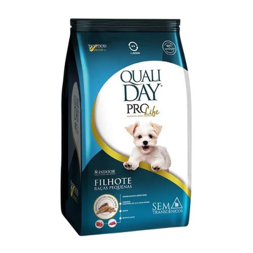 Ração Seca Qualiday Prolife para Cachorros Filhotes de Porte Pequeno