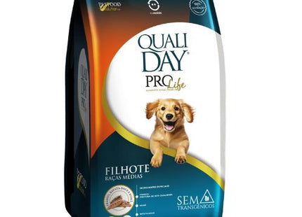 Ração Seca Qualiday Prolife para Cachorros Filhotes de Porte Médio