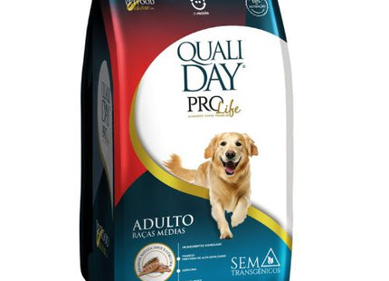 Ração Seca Qualiday Prolife para Cachorros Adultos de Porte Médio