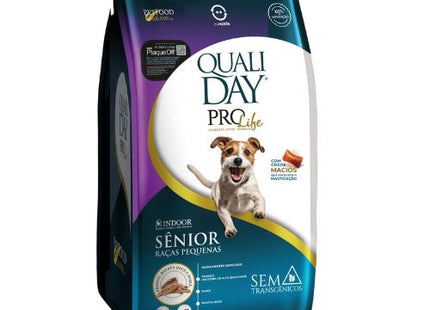 Ração Seca Qualiday Prolife para Cachorros Sênior de Porte Pequeno