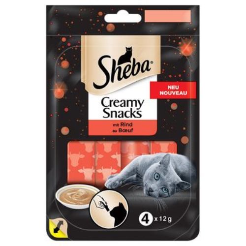 Petisco Sheba Creminho para Gatos