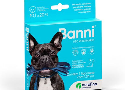 Antiparasitário Externo Ourofino Banni para Cães