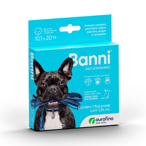 Antiparasitário Externo Ourofino Banni para Cães