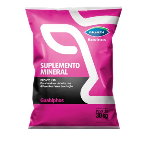 Sal Mineral Guabi Guabiphos 80 Leite para Bovinos