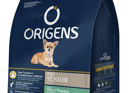 Origens Cão Sênior Mini e Pequeno Premium Especial Frango e Cereais