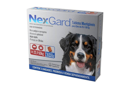 Antiparasitário Externo Nexgard para Cães 25 a 50 kg
